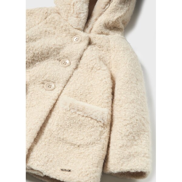 ΠΑΙΔΙΚΟ ΠΑΛΤΟ ΜΕ ΚΟΥΚΟΥΛΑ ΕΚΡΟΥ MAYORAL 13-02416-059 - Image 2