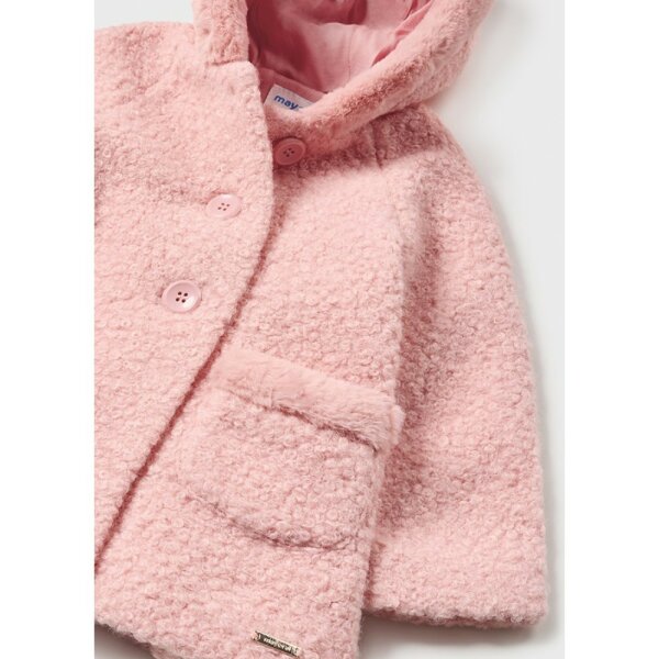 ΠΑΙΔΙΚΟ ΠΑΛΤΟ ΜΕ ΚΟΥΚΟΥΛΑ ΡΟΖ MAYORAL 13-02416-060 - Image 4