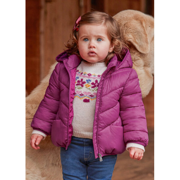 13-02423-040-L-3 ΠΑΙΔΙΚΟ ΜΠΟΥΦΑΝ ΜΑΛΑΚΟ ΜΕ ΚΟΥΚΟΥΛΑ ΦΟΥΞ MAYORAL 13-02423-040 - Image 1