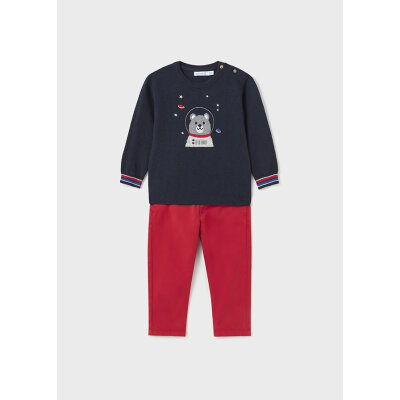 ΠΑΙΔΙΚΟ ΣΕΤ ΠΑΝΤΕΛΟΝΙ ΜΕ ΖΕΡΣΕΥ ΜΠΛΕ MAYORAL 13-02544-075