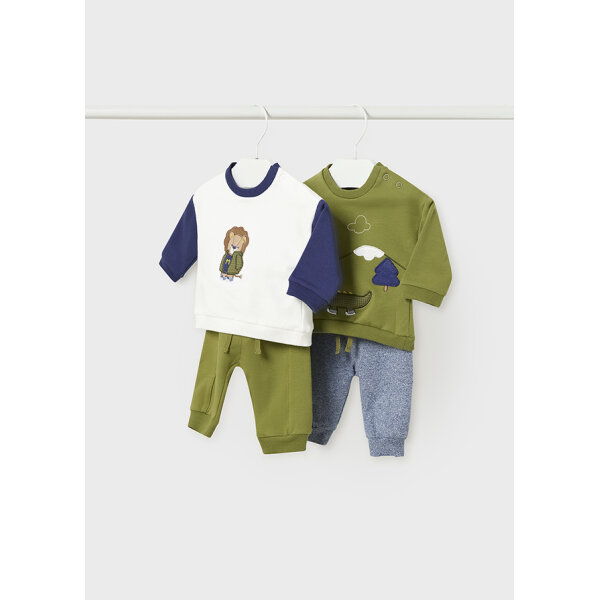 13-02690-064-L-4 Παιδικό Σετ Μακό 4 Τεμάχια Πράσινο Mayoral  13-02690-064 - Image 1