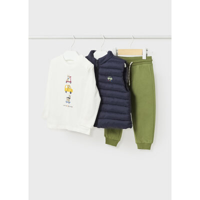 ΠΑΙΔΙΚΟ ΣΕΤ ΦΟΡΜΑ ΜΕ ΓΙΛΕΚΟ ΜΠΛΕ MAYORAL 13-02695-083