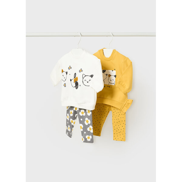 13-02744-026-L-4 - Αντιγραφή Παιδικό Σετ Κολάν 4 Τεμάχια  Κίτρινο Mayoral  13-02744-026 - Image 2