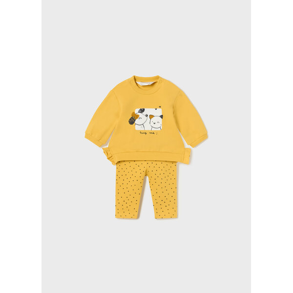 13-02744-026-L-5 Παιδικό Σετ Κολάν 4 Τεμάχια  Κίτρινο Mayoral  13-02744-026 - Image 3