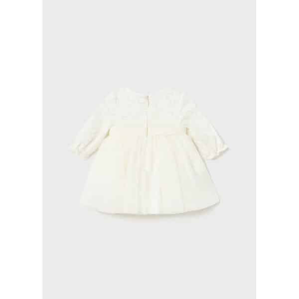 13-02855-024-L-5 Παιδικό Φόρεμα με Τούλι Εκρού Mayoral 13-02855-024 - Image 2
