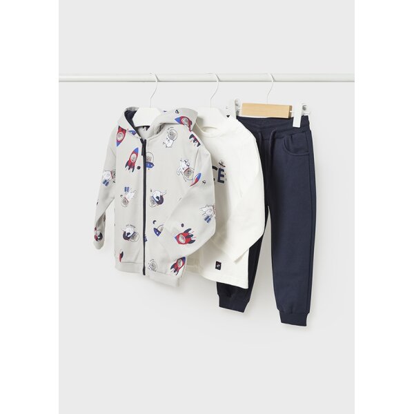 13-02873-055-L-4 ΠΑΙΔΙΚΟ ΣΕΤ ΦΟΡΜΑ ΜΕ ΖΑΚΕΤΑ ΜΠΕΖ MAYORAL 13-02873-055 - Image 1