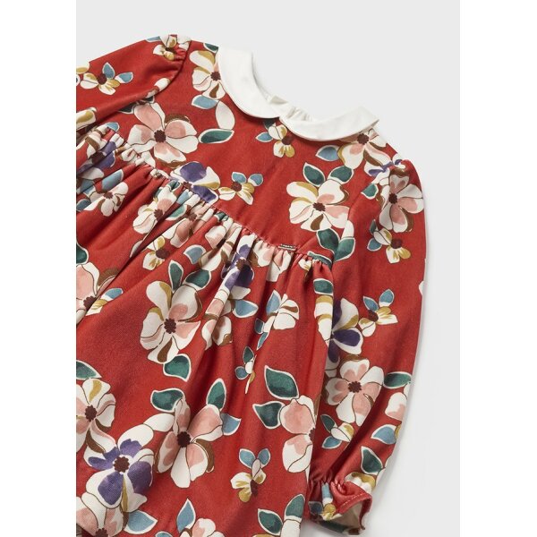 ΠΑΙΔΙΚΟ ΦΟΡΕΜΑ ΒΕΛΟΥΔΙΝΟ ΜΕ ΛΟΥΛΟΥΔΙΑ ΚΟΚΚΙΝΟ MAYORAL 13-02973-037 - Image 4