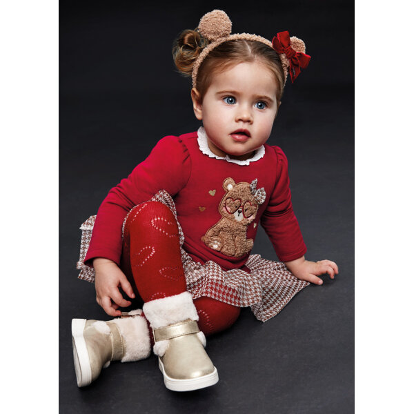 ΠΑΙΔΙΚΟ ΦΟΡΕΜΑ ΜΕ ΤΟΥΛΙ ΚΟΚΚΙΝΟ MAYORAL 13-02989-063 - Image 1