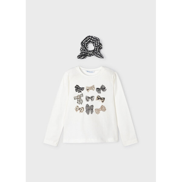 13-04006-046-L-4 ΠΑΙΔΙΚΗ ΜΠΛΟΥΖΑ ΕΚΡΟΥ ΚΟΡΙΤΣΙ MAYORAL 13-04006-046 - Image 3