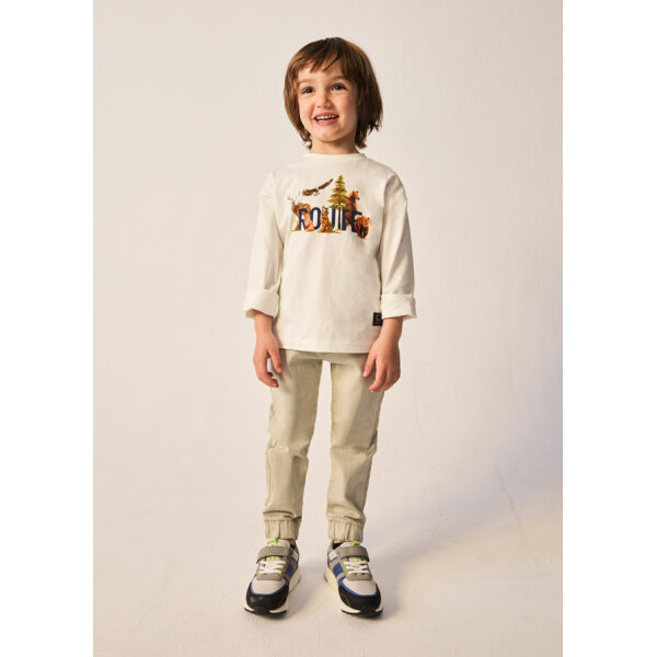 13-04021-054-L-3 ΠΑΙΔΙΚΗ ΜΠΛΟΥΖΑ ''ON ROUTE'' ΕΚΡΟΥ MAYORAL 13-04021-054 - Image 1