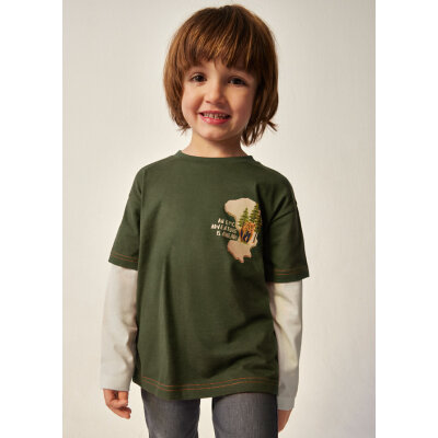 ΠΑΙΔΙΚΗ ΜΠΛΟΥΖΑ ΧΑΚΙ MAYORAL 13-04022-058