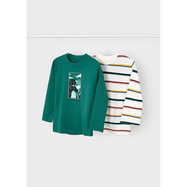 13-04030-010-L-4 - Αντιγραφή ΠΑΙΔΙΚΟ ΣΕΤ ΔΥΟ ΜΠΛΟΥΖΕΣ ΠΡΑΣΙΝΟ MAYORAL 13-04030-010 - Image 1