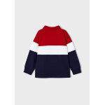 ΠΑΙΔΙΚΗ ΜΠΛΟΥΖΑ ΠΟΛΟ COLOR BLOCK ΚΟΚΚΙΝΟ MAYORAL 13-04104-049 - Image 3