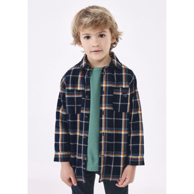 ΠΑΙΔΙΚΟ ΕΞΩΤΕΡΙΚΟ ΠΟΥΚΑΜΙΣΟ ΚΑΡΟ ΜΠΛΕ MAYORAL 13-04107-058