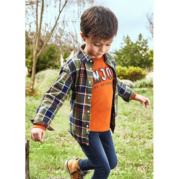 ΠΑΙΔΙΚΟ ΠΟΥΚΑΜΙΣΟ ΚΑΡΟ ΠΡΑΣΙΝΟ MAYORAL 13-04109-061 - Image 1