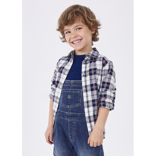 ΠΑΙΔΙΚΟ ΠΟΥΚΑΜΙΣΟ ΚΑΡΟ ΜΠΛΕ MAYORAL 13-04109-062 - Image 1