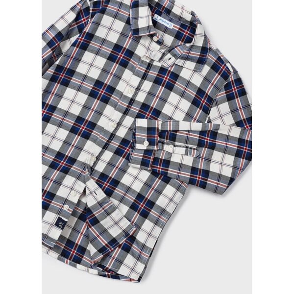 ΠΑΙΔΙΚΟ ΠΟΥΚΑΜΙΣΟ ΚΑΡΟ ΜΠΛΕ MAYORAL 13-04109-062 - Image 4