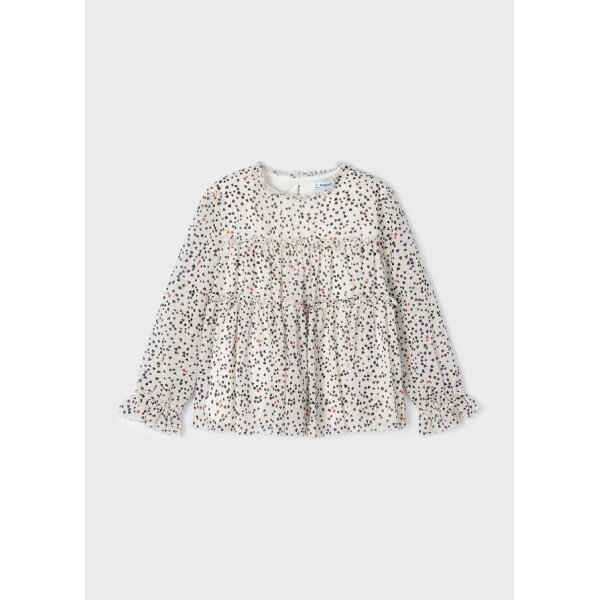 13-04197-035-L-4 ΠΑΙΔΙΚΗ ΜΠΛΟΥΖΑ ΓΑΖΑ ΕΚΡΟΥ MAYORAL 13-04197-035 - Image 3