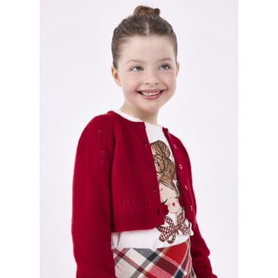 ΠΑΙΔΙΚΗ ΖΑΚΕΤΑ ΠΛΕΚΤΗ ΚΟΚΚΙΝΗ MAYORAL 13-04310-064