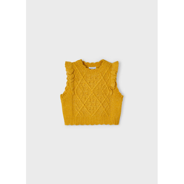 13-04313-024-L-4 ΠΑΙΔΙΚΟ ΓΙΛΕΚΟ ΠΛΕΧΤΟ ΚΙΤΡΙΝΟ ΚΟΡΙΤΣΙ MAYORAL 13-04313-024 - Image 3