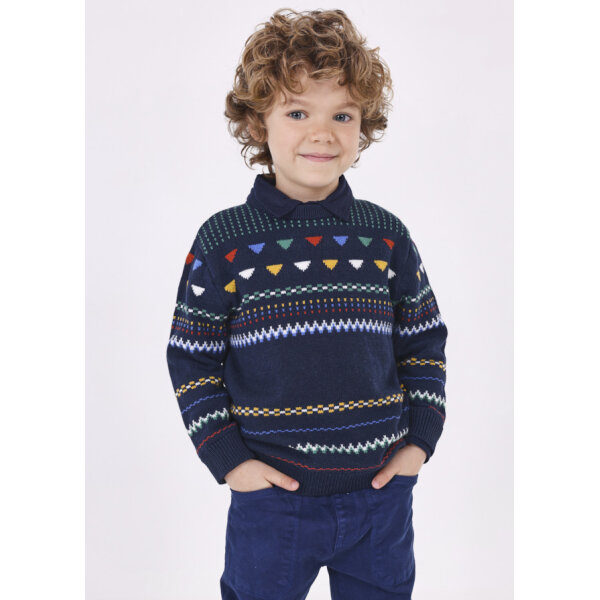 13-04323-074-L-1 ΠΑΙΔΙΚΟ ΖΕΡΣΕΥ  ΜΠΛΕ MAYORAL 13-04323-074 - Image 1