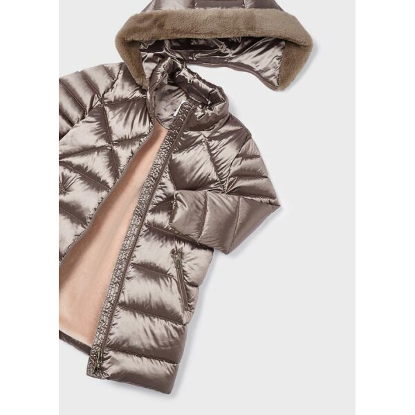 ΠΑΙΔΙΚΟ ΜΠΟΥΦΑΝ ΓΥΑΛΙΣΤΕΡΟ ΜΑΚΡΥ ΜΠΡΟΝΖΕ MAYORAL 13-04415-032 - Image 4