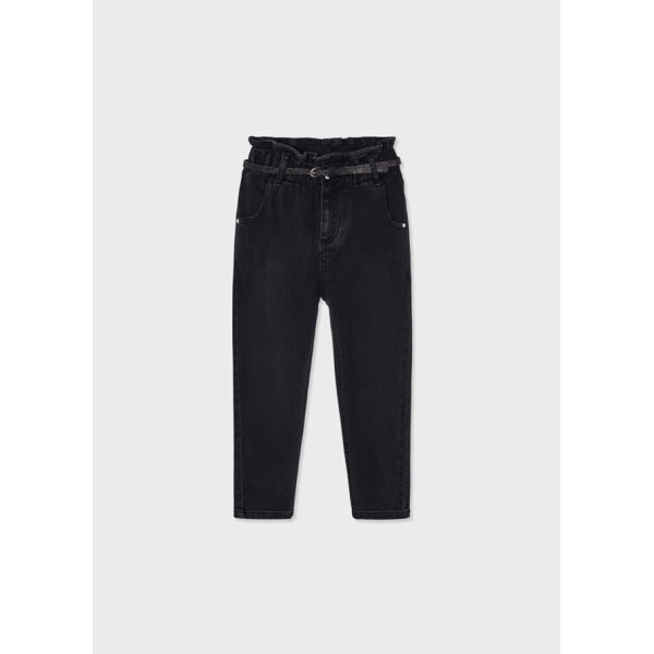 13-04501-089-L-4 ΠΑΙΔΙΚΟ ΠΑΝΤΕΛΟΝΙ ΜΕ ΖΩΝΗ DENIM ΜΑΥΡΟ MAYORAL 13-04501-089 - Image 3