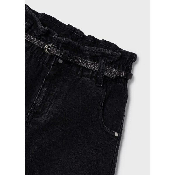 13-04501-089-L-6 ΠΑΙΔΙΚΟ ΠΑΝΤΕΛΟΝΙ ΜΕ ΖΩΝΗ DENIM ΜΑΥΡΟ MAYORAL 13-04501-089 - Image 5