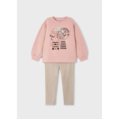 ΠΑΙΔΙΚΟ ΣΕΤ ΜΕ ΚΟΛΑΝ ΣΟΥΕΤ ΡΟΖ MAYORAL  13-04789-046