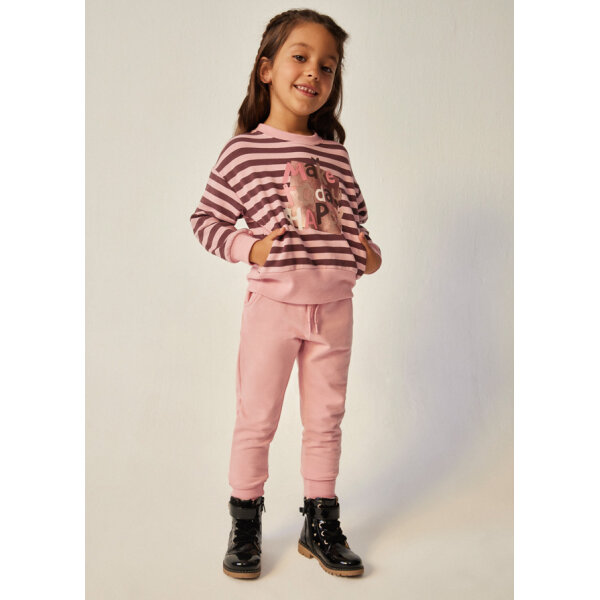 ΠΑΙΔΙΚΟ ΣΕΤ ΦΟΡΜΑ ΜΕ ΡΙΓΕΣ ΡΟΖ MAYORAL 13-04862-020 - Image 1