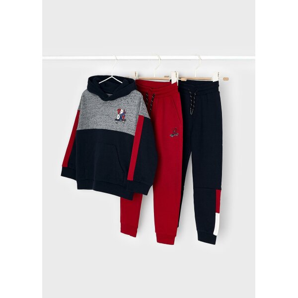 ΠΑΙΔΙΚΟ ΣΕΤ ΦΟΡΜΑ ΜΕ ΔΥΟ ΠΑΝΤΕΛΟΝΙΑ ΚΟΚΚΙΝΟ MAYORAL 13-04872-025 - Image 1