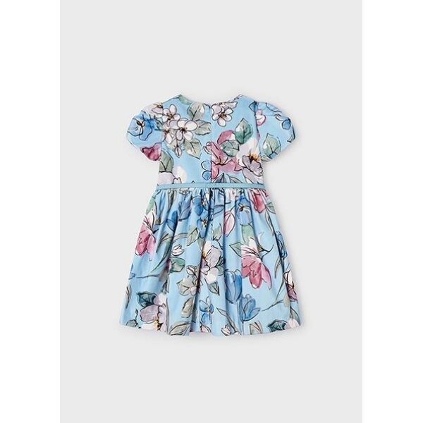 13-04914-040-M-5 ΠΑΙΔΙΚΟ ΦΟΡΕΜΑ ΜΕ ΛΟΥΛΟΥΔΙΑ  ΜΠΛΕ MAYORAL 13-04914-040 - Image 4