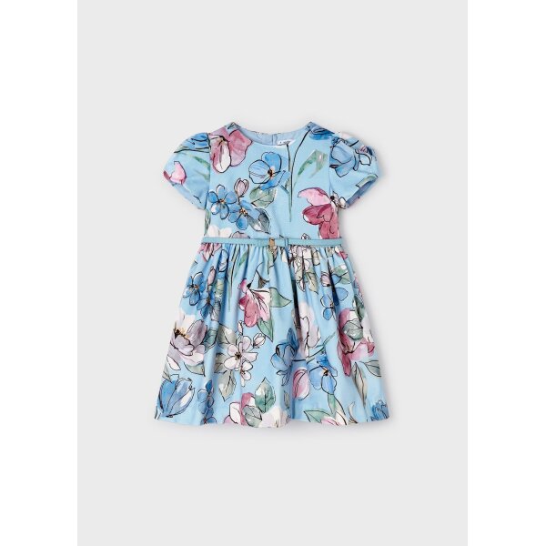 13-04914-040-XL-4 ΠΑΙΔΙΚΟ ΦΟΡΕΜΑ ΜΕ ΛΟΥΛΟΥΔΙΑ  ΜΠΛΕ MAYORAL 13-04914-040 - Image 1