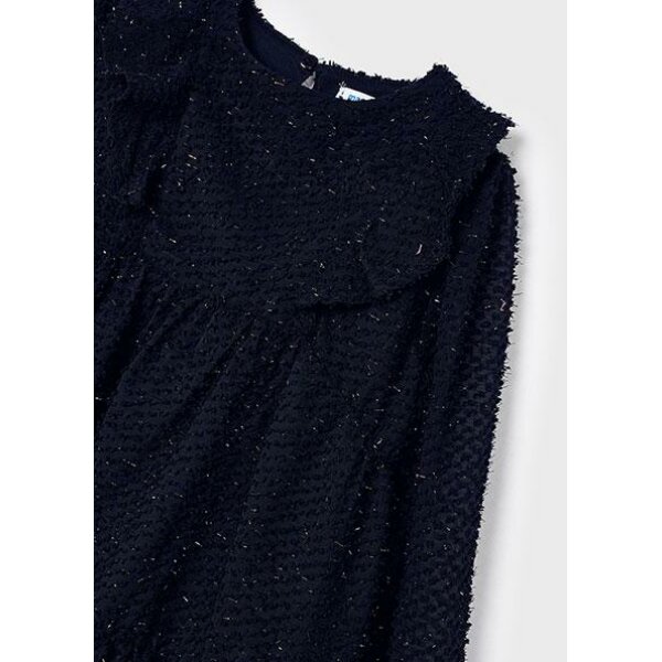 13-04927-012-M-6 ΠΑΙΔΙΚΟ ΦΟΡΕΜΑ ΓΚΟΦΡΕ  ΜΠΛΕ ΚΟΡΙΤΣΙ MAYORAL 13-04927-012 - Image 4