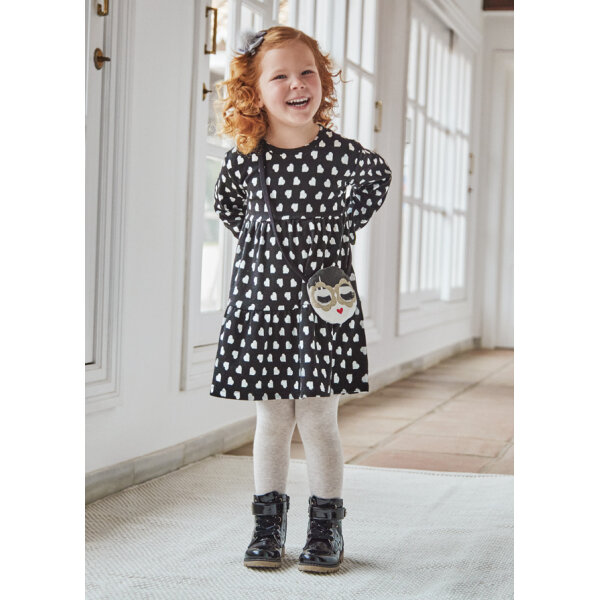 13-04932-093-L-1 ΠΑΙΔΙΚΟ ΦΟΡΕΜΑ ΜΕ ΤΣΑΝΤΑΚΙ ΜΑΥΡΟ MAYORAL 13-04932-093 - Image 1