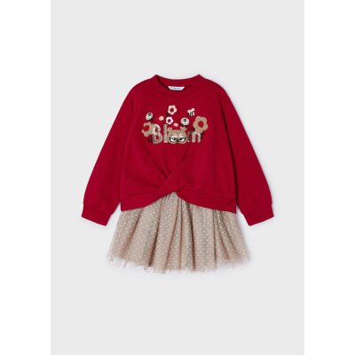 ΠΑΙΔΙΚΟ ΣΕΤ ΦΟΥΣΤΑ ΜΕ ΤΟΥΛΙ ΚΟΚΚΙΝΟ MAYORAL 13-04936-037