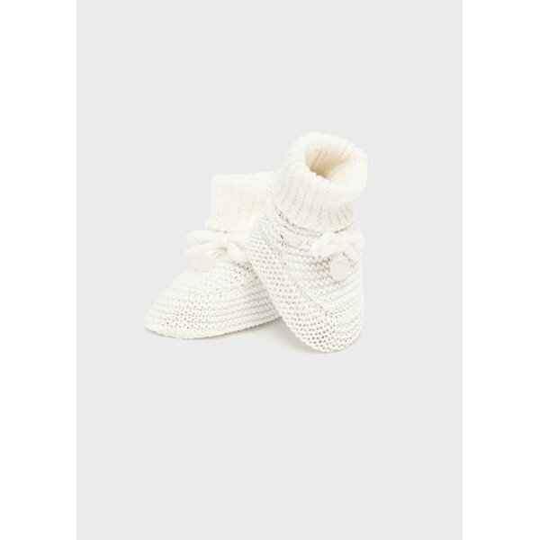 Καλτσοπάπουτσα πλεκτά εκρου Mayoral 13-09696-081 - Image 2