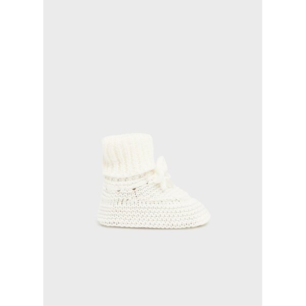 Καλτσοπάπουτσα πλεκτά εκρου Mayoral 13-09696-081 - Image 1