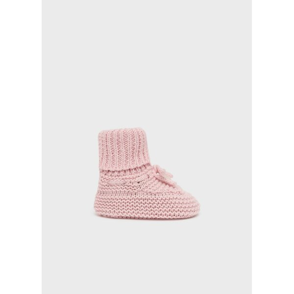 13-09696-082-XL-4 Καλτσοπάπουτσα πλεκτά ροζ Mayoral 13-09696-082 - Image 1
