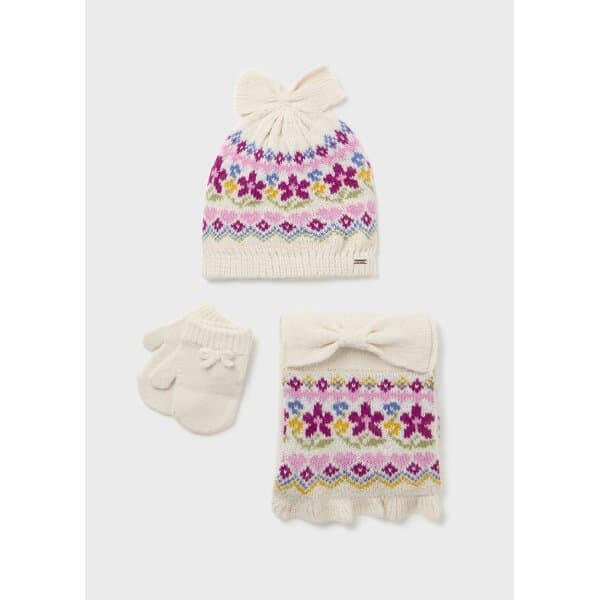 ΠΑΙΔΙΚΟ ΣΕΤ ΣΚΟΥΦΟΣ ΚΑΣΚΟΛ ΓΑΝΤΙΑ ΜΠΕΖ MAYORAL 13-10536-088 - Image 1