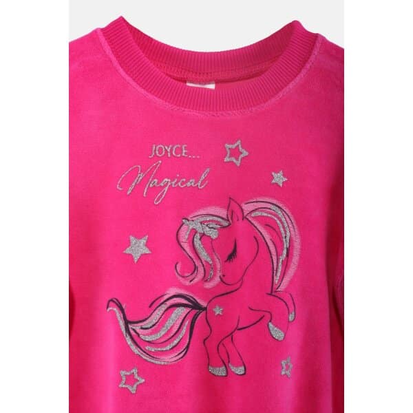 ΠΑΙΔΙΚΟ ΣΕΤ ΚΟΛΑΝ ΒΕΛΟΥΤΕ ΡΟΖ  JOYCE 2361130 - Image 3