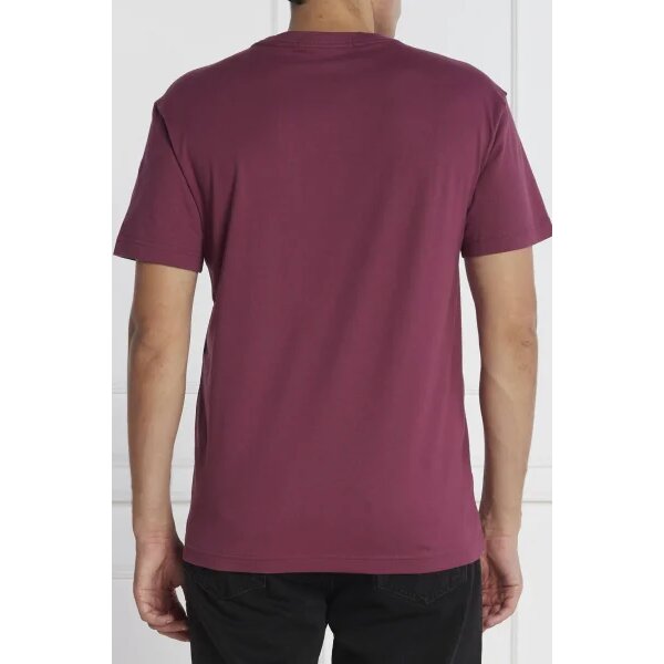 Ανδρική Μπλούζα CALVIN CLEIN J30J324018 HYPER REAL BOX LOGO Μωβ - Image 2