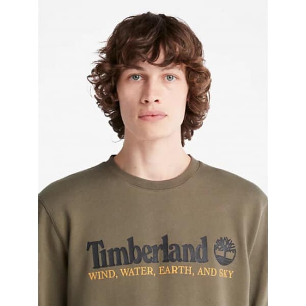 Ανδρική Φούτερ Timberland Apparel top CREW NECK TB0A27HC5901 Χακί - Image 1
