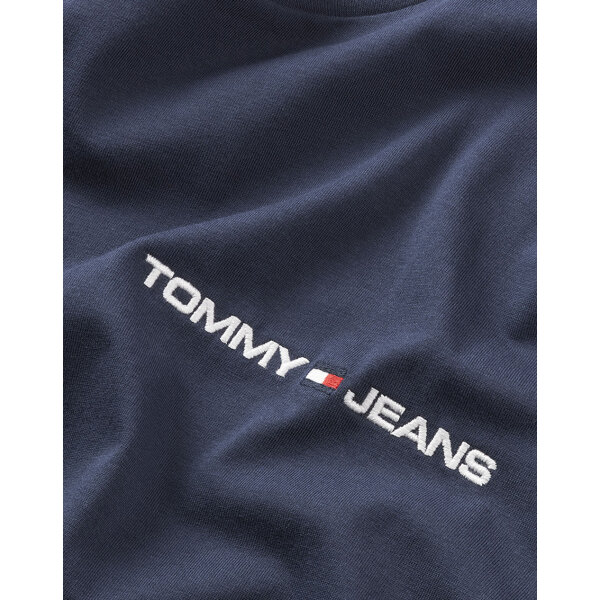 Ανδρική Μπλούζα TOMMY JEANS DM0DM16879 CLSC LINEAR CHEST L/S Μπλε - Image 2