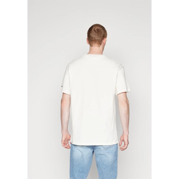 Ανδρική Μπλούζα TOMMY JEANS DM0DM17738 RLX LINEAR FIRE FLAG Εκρού - Image 2