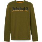Ανδρική Μπλούζα Timberland Apparel top LS TB0A5VM13021 Πράσινο