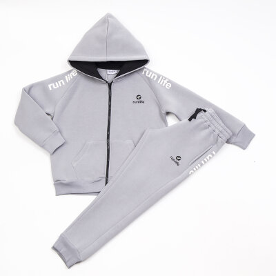 ΠΑΙΔΙΚΟ ΣΕΤ ΦΟΡΜΑ ΜΕ ΖΑΚΕΤΑ ΓΚΡΙ   TRAX 44849