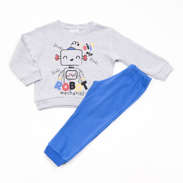 44995.1 ΠΑΙΔΙΚΗ ΠΙΤΖΑΜΑ ΓΚΡΙ TRAX 44995 - Image 1