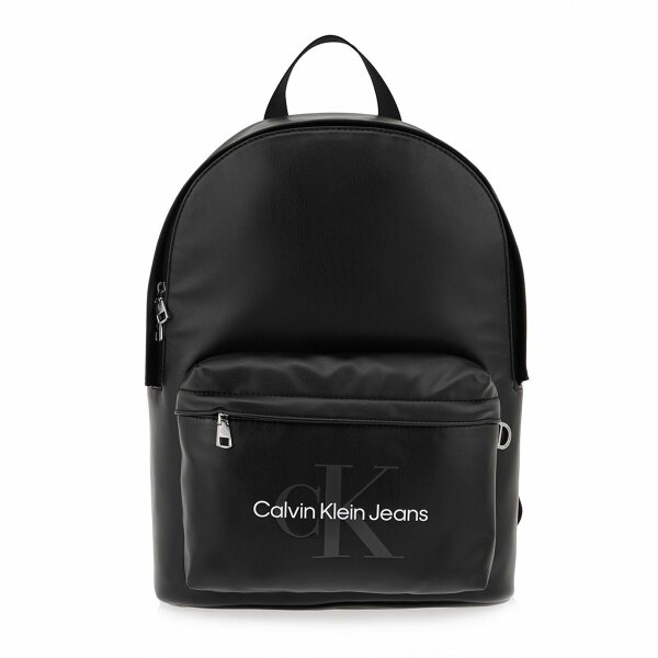 46527-1 Ανδρική Τσάντα BUCKPUK CALVIN KLEIN MONOLOGRAM SOFT K50K510394 Μαύρο - Image 1