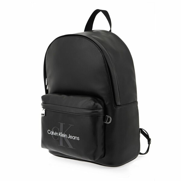 46527-2 Ανδρική Τσάντα BUCKPUK CALVIN KLEIN MONOLOGRAM SOFT K50K510394 Μαύρο - Image 2